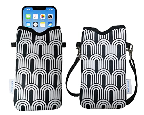 White Black Geometric Pattern