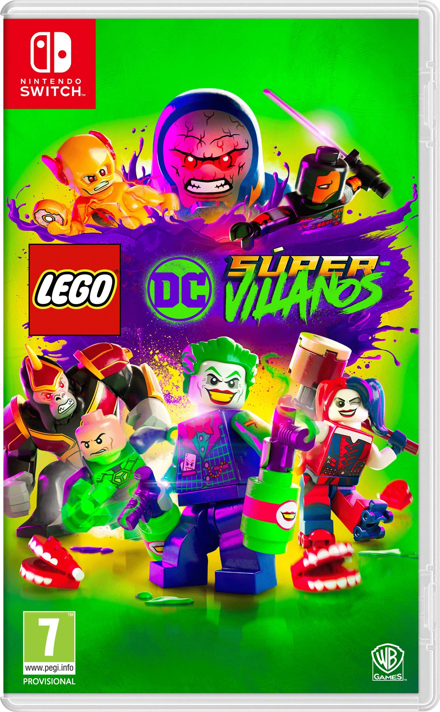 LEGO DC Super-Villains - Nintendo Switch Game (Spanish Edition) | Action-Adventure Video Game for Kids & Adults | Perfect for Family Game Night & Superhero Fans