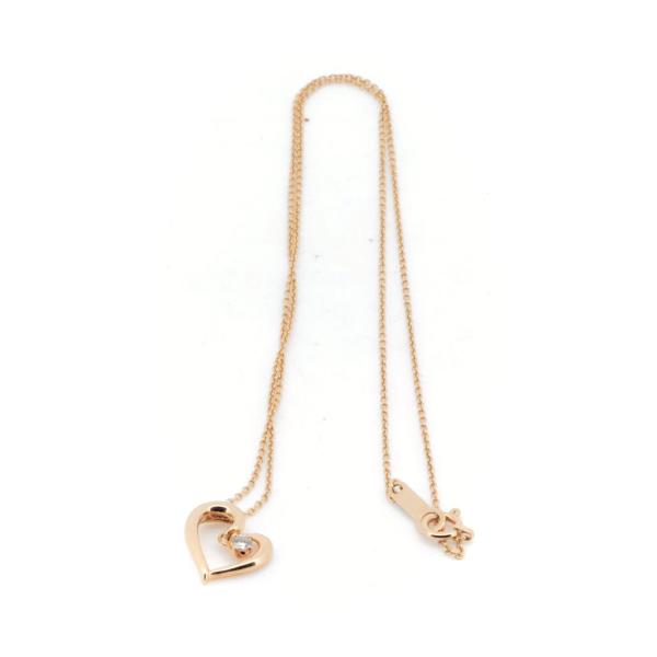 4℃ Diamond Necklace in 18K Pink Gold - Elegant Women's Jewelry | Perfect for Weddings, Anniversaries & Special Occasions