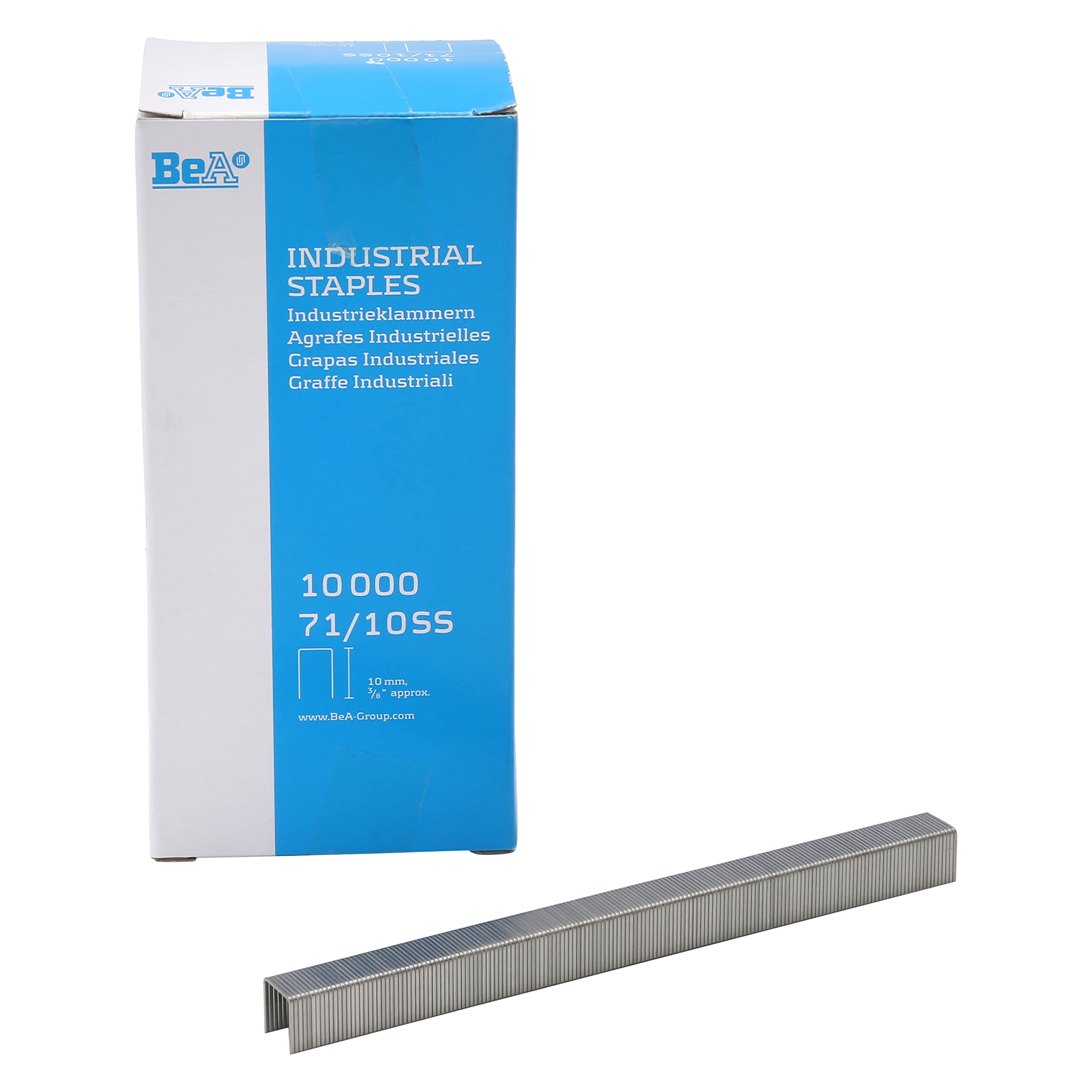 BeA 10004431 Series 71/10SS Stainless Steel Staples 3/8