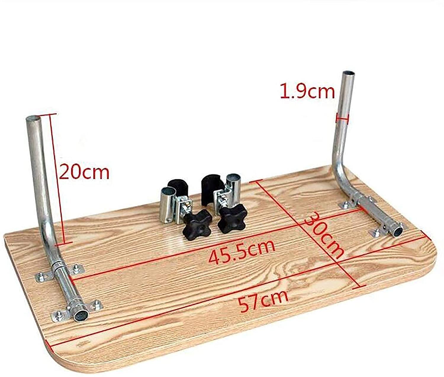 Lightweight Wheelchairs with Universal Wooden Tray - Adjustable Lap Desk for Manual & Electric Wheelchairs | Perfect Travel Accessory for Mobility Needs | Ideal for Dining, Reading & Working On-the-Go