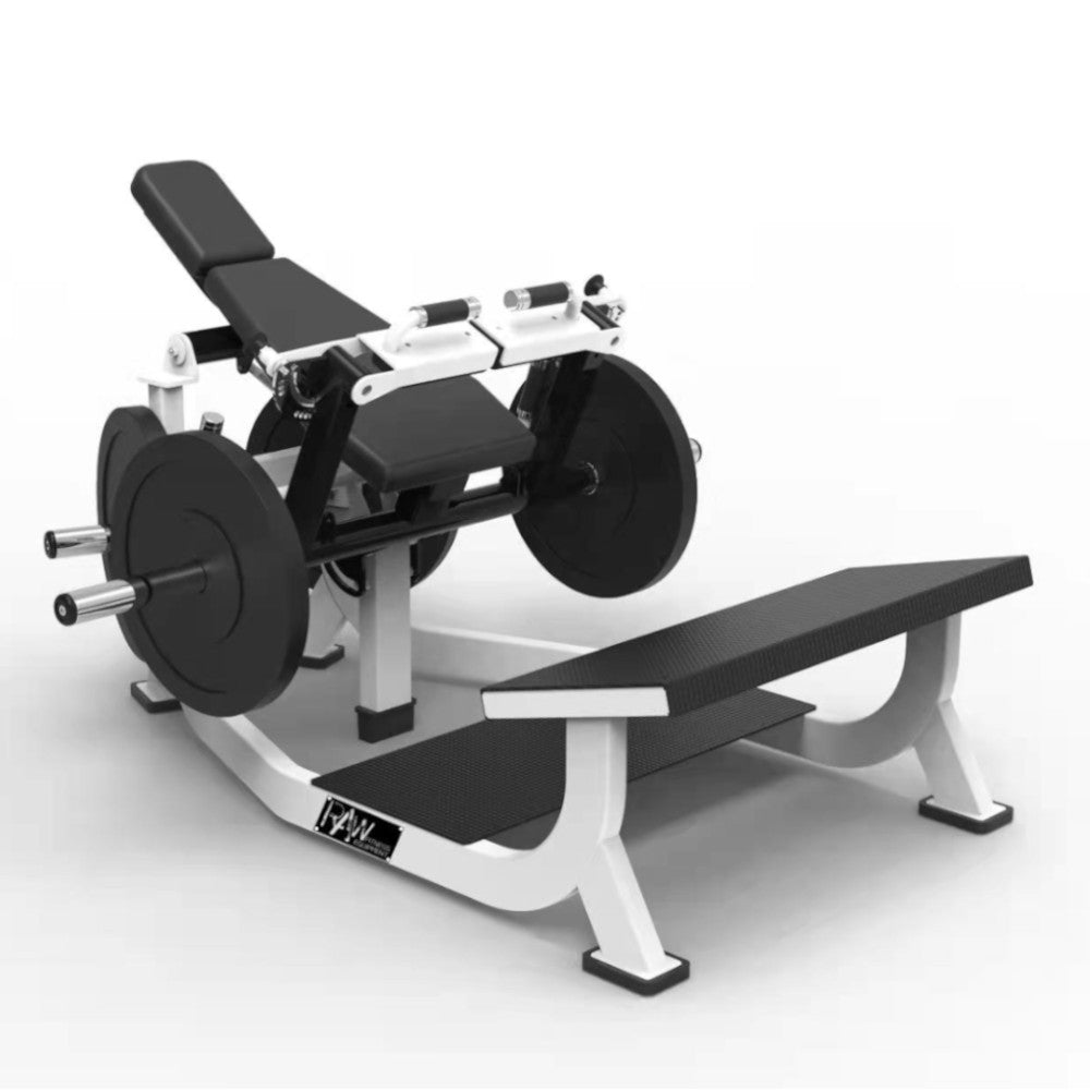 Pegasus 3S Plate Loaded Hip Thrust Machine for Glute Workouts - Home & Gym Strength Training Equipment for Leg and Butt Exercises