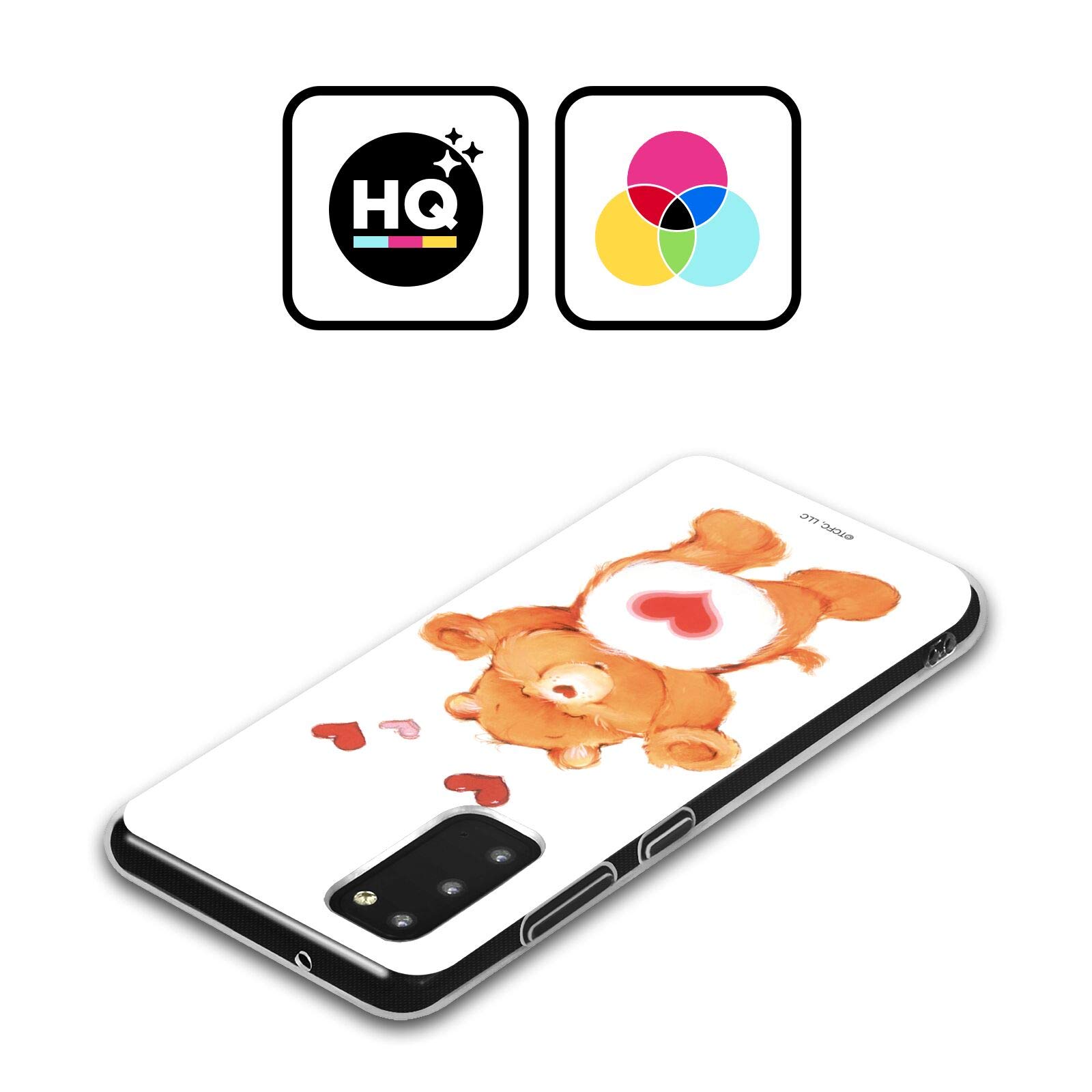 Head Case Designs Officially Licensed Care Bears Tenderheart Classic Soft Gel Case for Samsung Galaxy A53 5G (2022) - Cute Protective Cover for Daily Use, School & Work