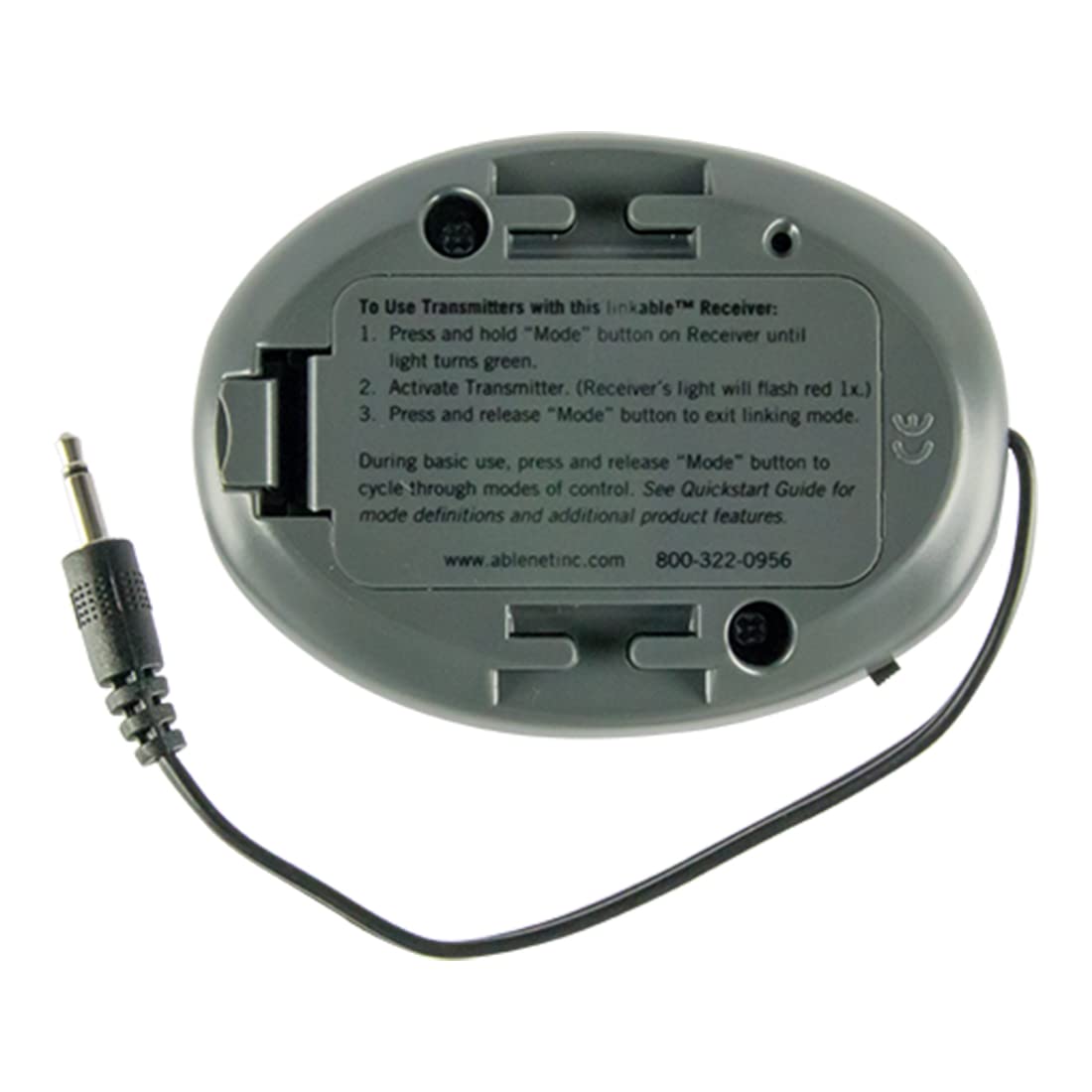 AbleNet Jelly Beamer & Original Receiver Combo - Wireless Switch Access System for Enhanced Accessibility & Control - Assistive Technology for Special Needs - Ideal for Home, School & Therapy Use