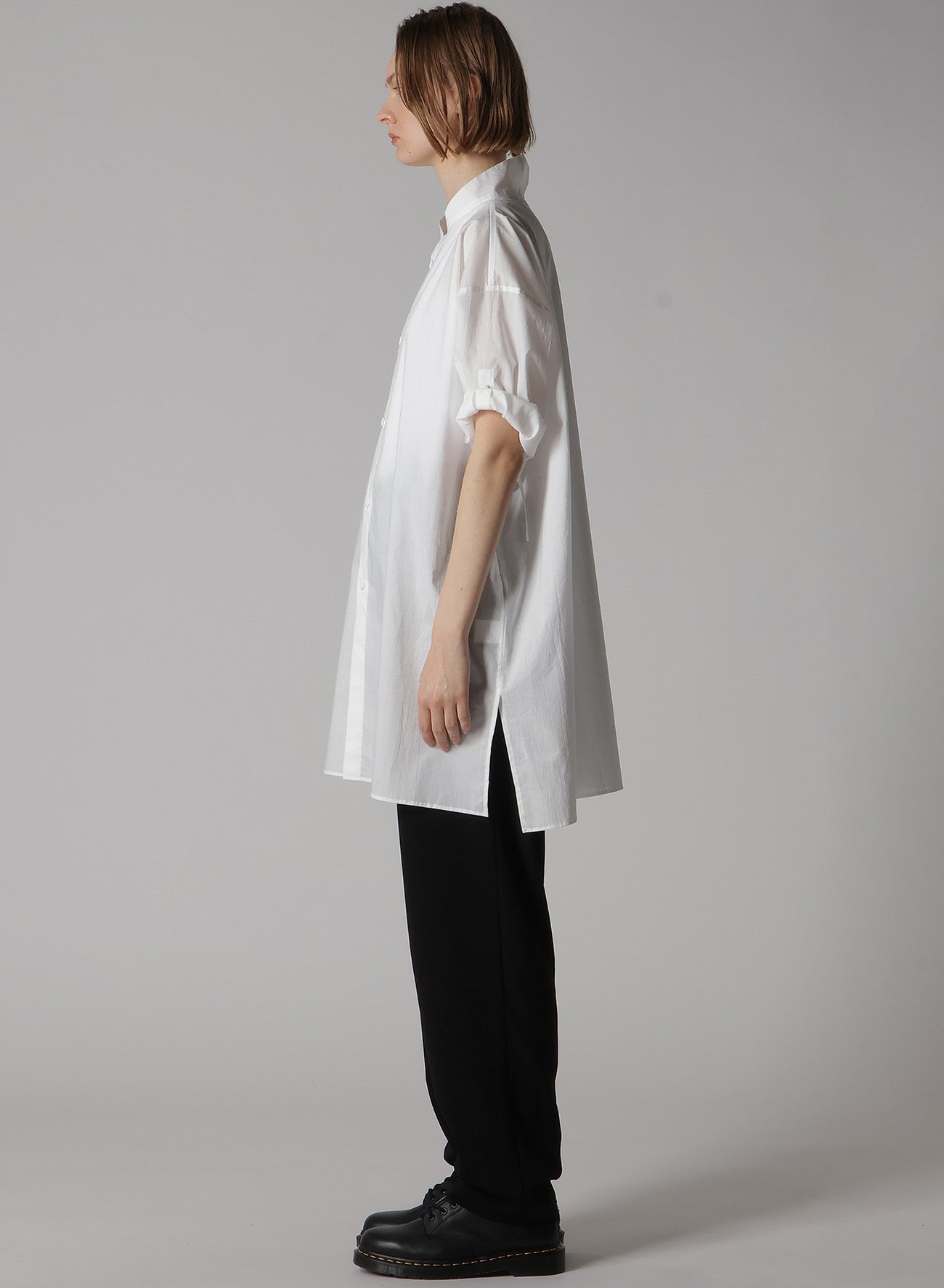 Soft Cotton Lawn Half Sleeve Blouse for Women - Breathable Rolled Up Casual Top for Summer Outfits, Office Wear & Date Nights
