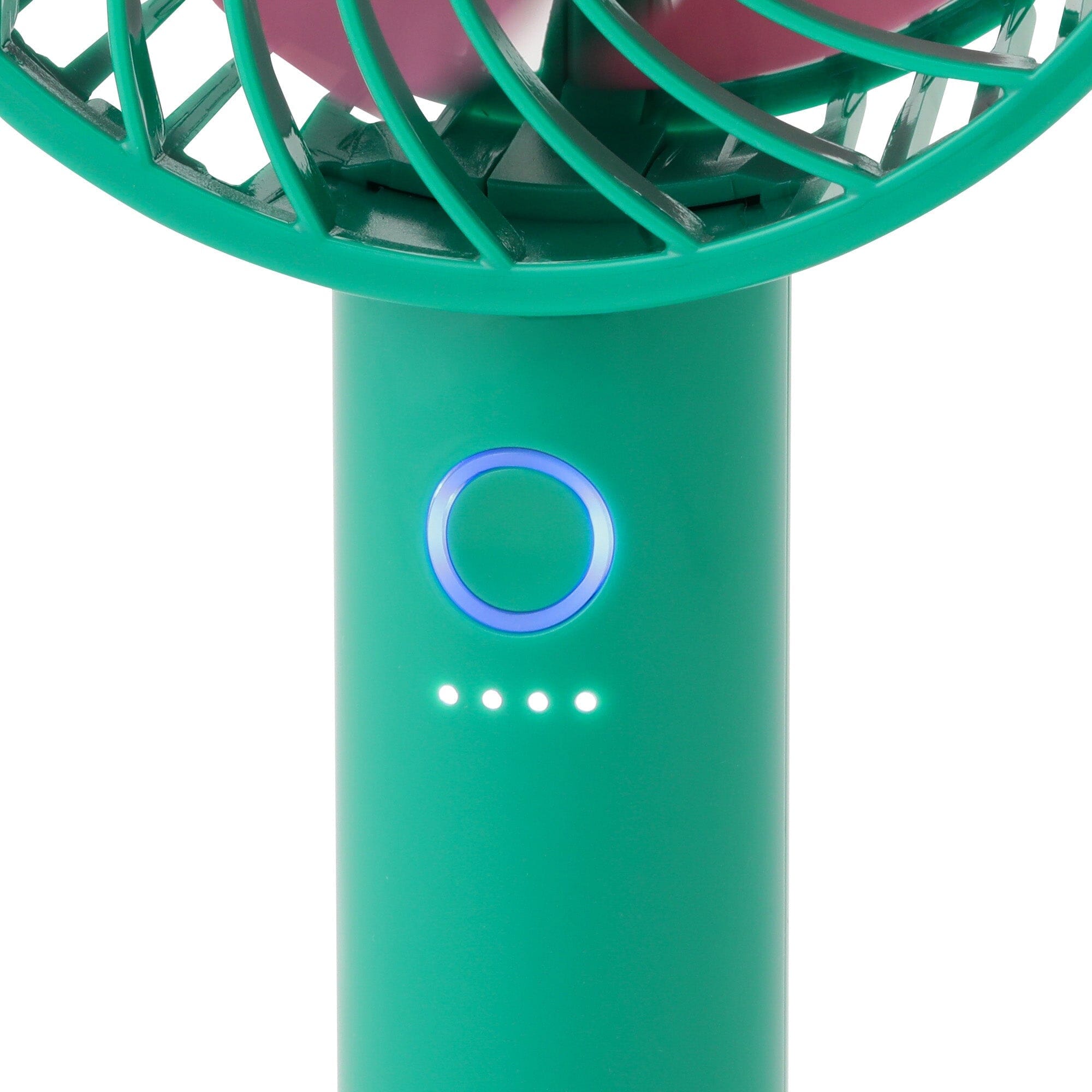FRAIS Portable Handheld Fan - Dual Color Green | Personal Cooling Fan for Outdoor, Travel, Office & Home Use