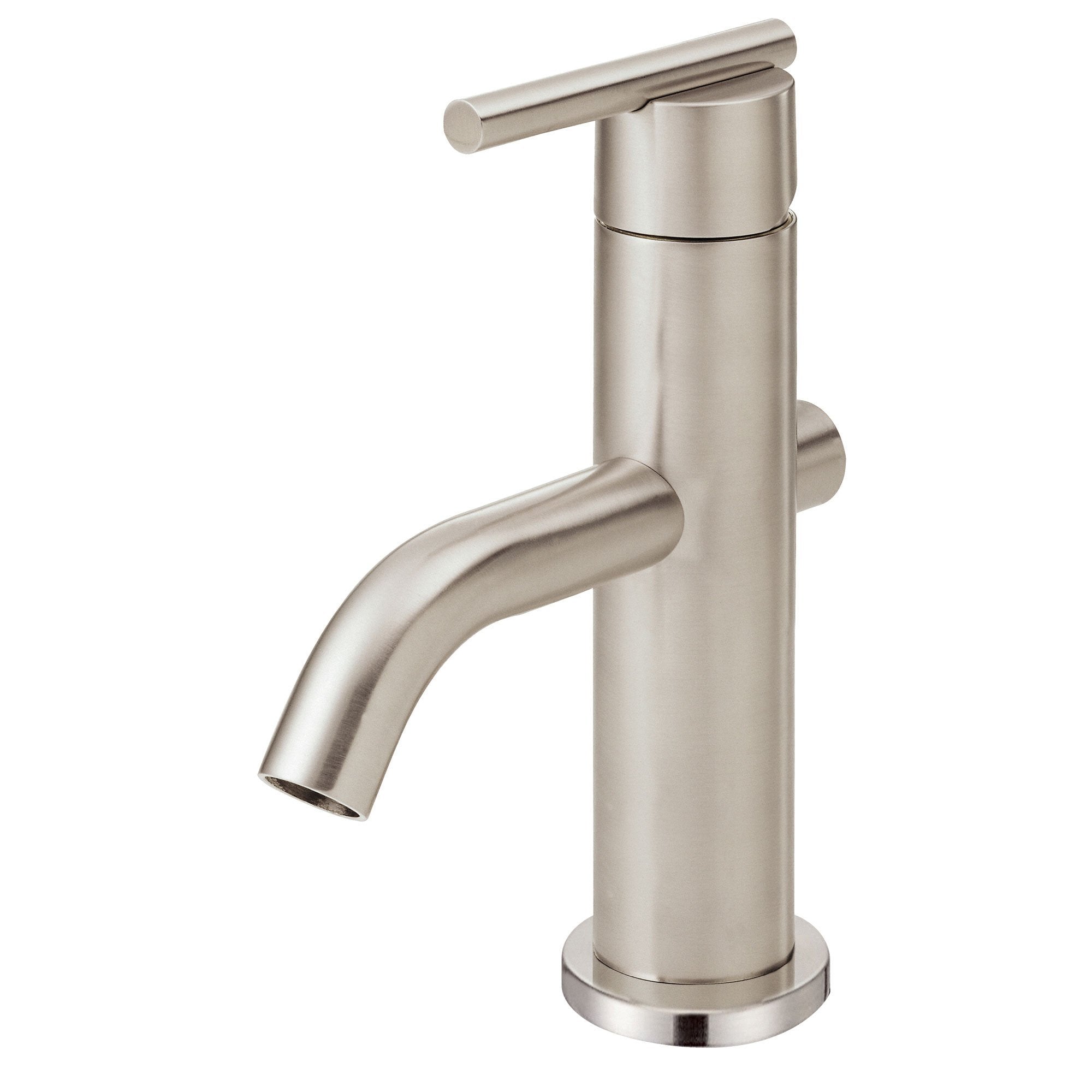 Danze Parma Brushed Nickel Single Hole 1-Handle Bathroom Sink Faucet - Modern Water-Saving Design for Vanity & Powder Room Installation