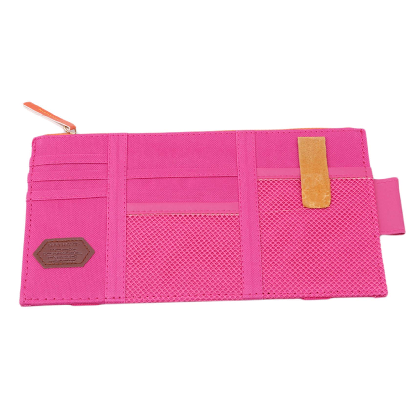 Sperrins Car Sun Visor Organizer - Auto Interior Accessories with Pockets for Registration, Documents & Personal Items - Vehicle Storage Pouch for Sunglasses, Phone, Keys & More - Perfect for Road Trips, Commuting & Daily Driving