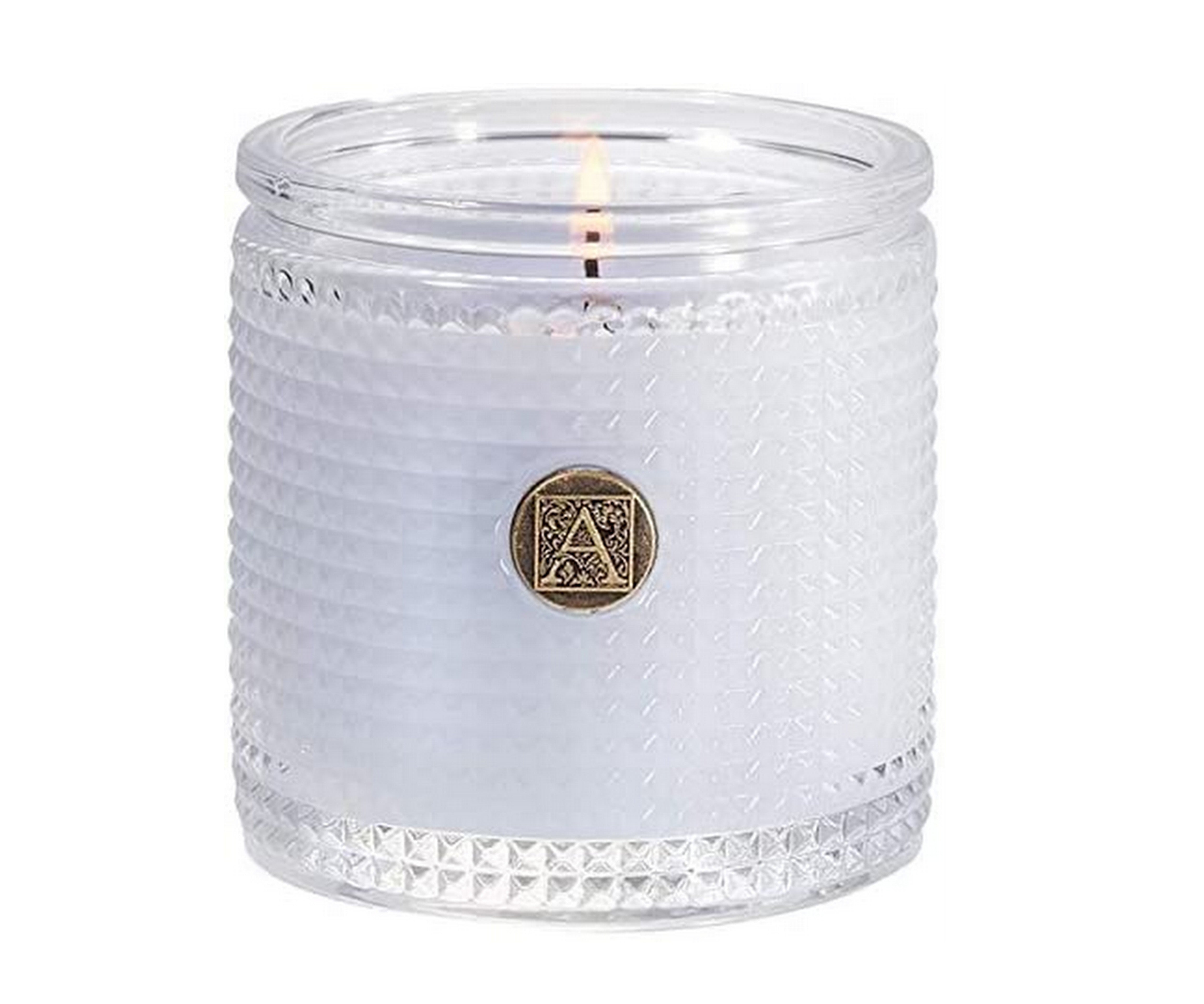 Viola Driftwood Scented Candle - 5.5 oz Textured Glass Jar with Natural Wooden Wick - Perfect for Home Decor, Relaxation & Romantic Ambiance