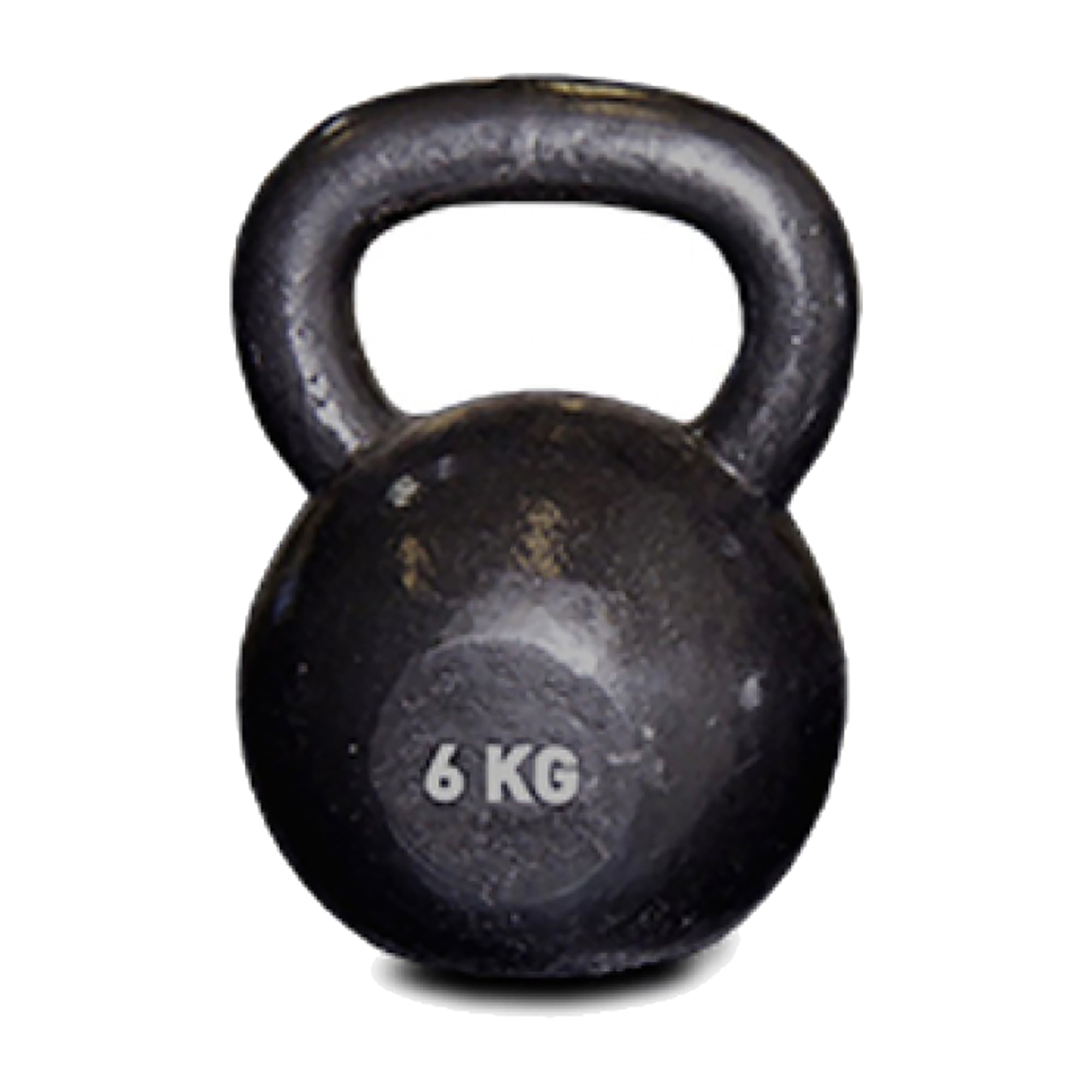 6kg Solid Cast Iron Kettlebell for Home Gym, Strength Training & CrossFit Workouts - Heavy Duty Fitness Equipment for Weight Lifting & Functional Training
