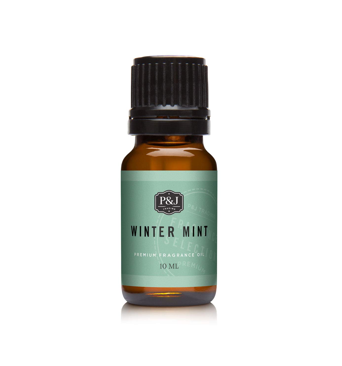 P&J Trading Winter Mint Fragrance Oil 10ml - Premium Candle Making Scents, Soap & Diffuser Supplies | Fresh Aromatherapy for Home, Spa & DIY Crafts