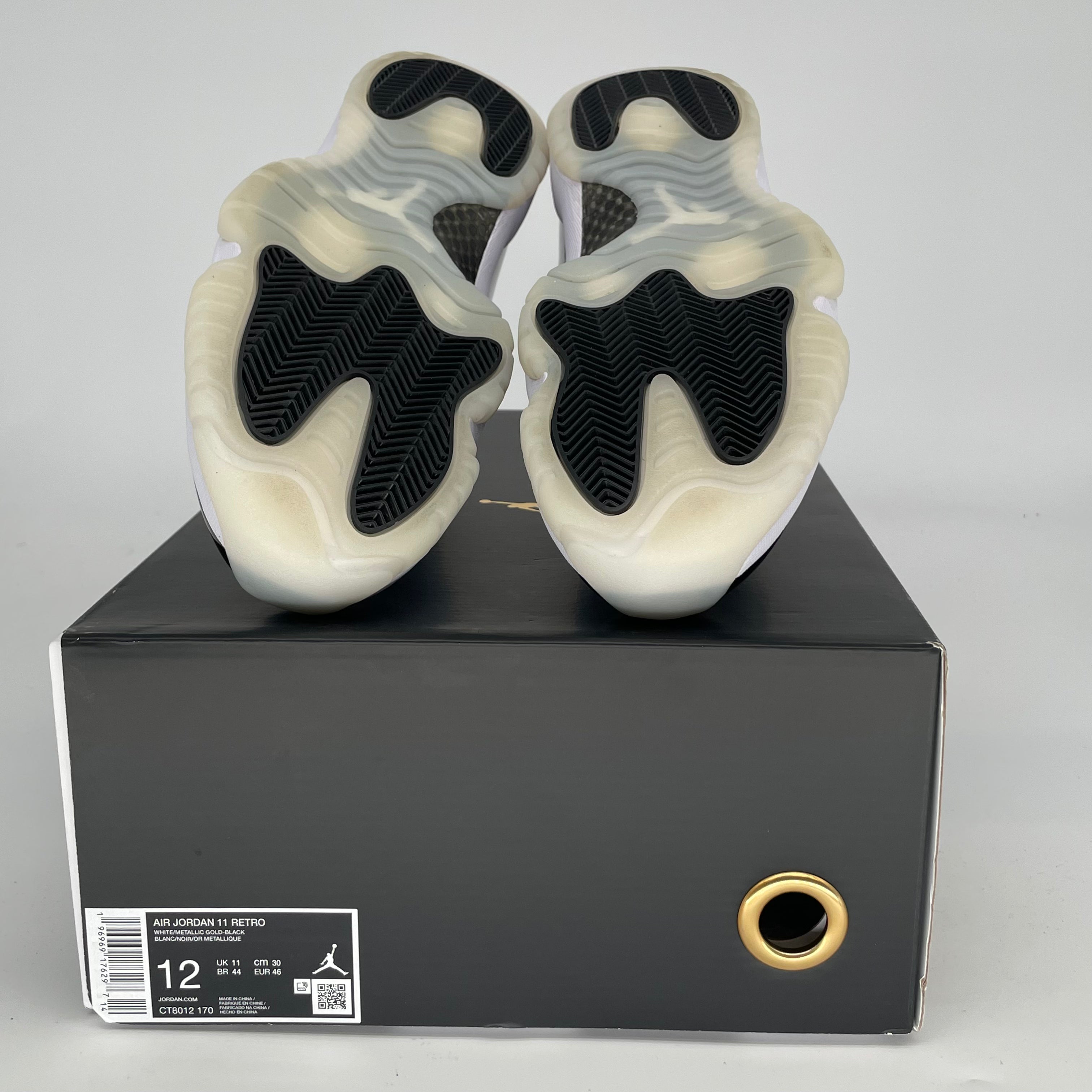Air Jordan 11 Retro DMP Gratitude Men's Basketball Shoes Size 12 - CT8012-170 for Sneaker Collectors & Court Performance