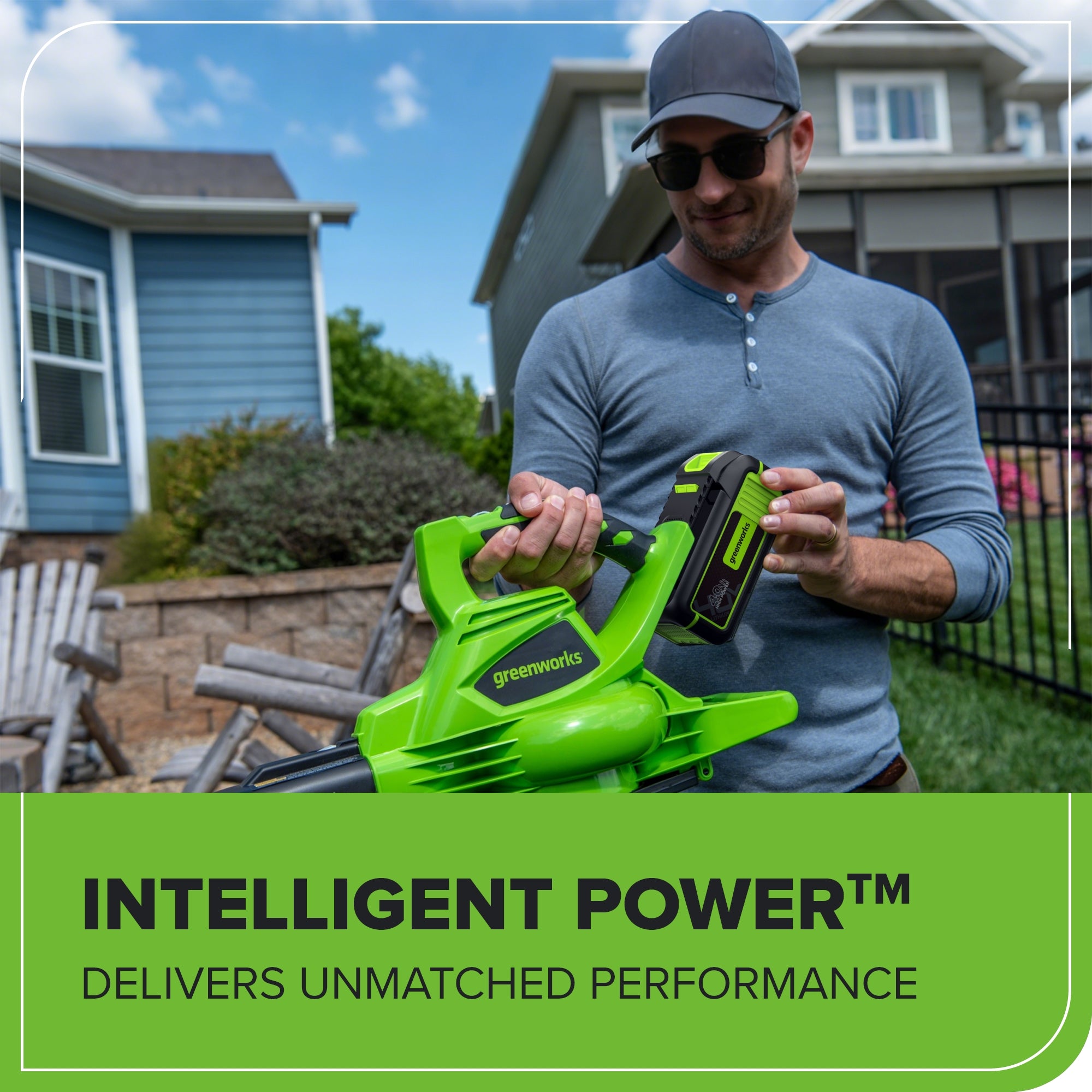 40V 4.0Ah Lithium-Ion High Power Battery for Cordless Tools - Perfect for Drills, Saws, and Outdoor Power Equipment