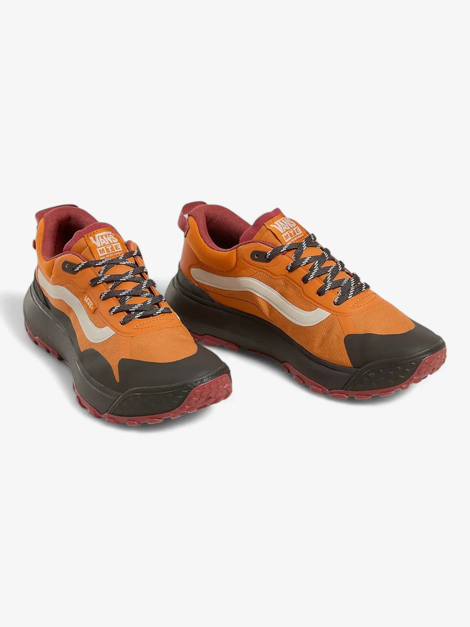 Vans MTEE Crosspath Sneakers for Men & Women - Orange & Red Hiking Shoes for Outdoor Adventures & Casual Wear