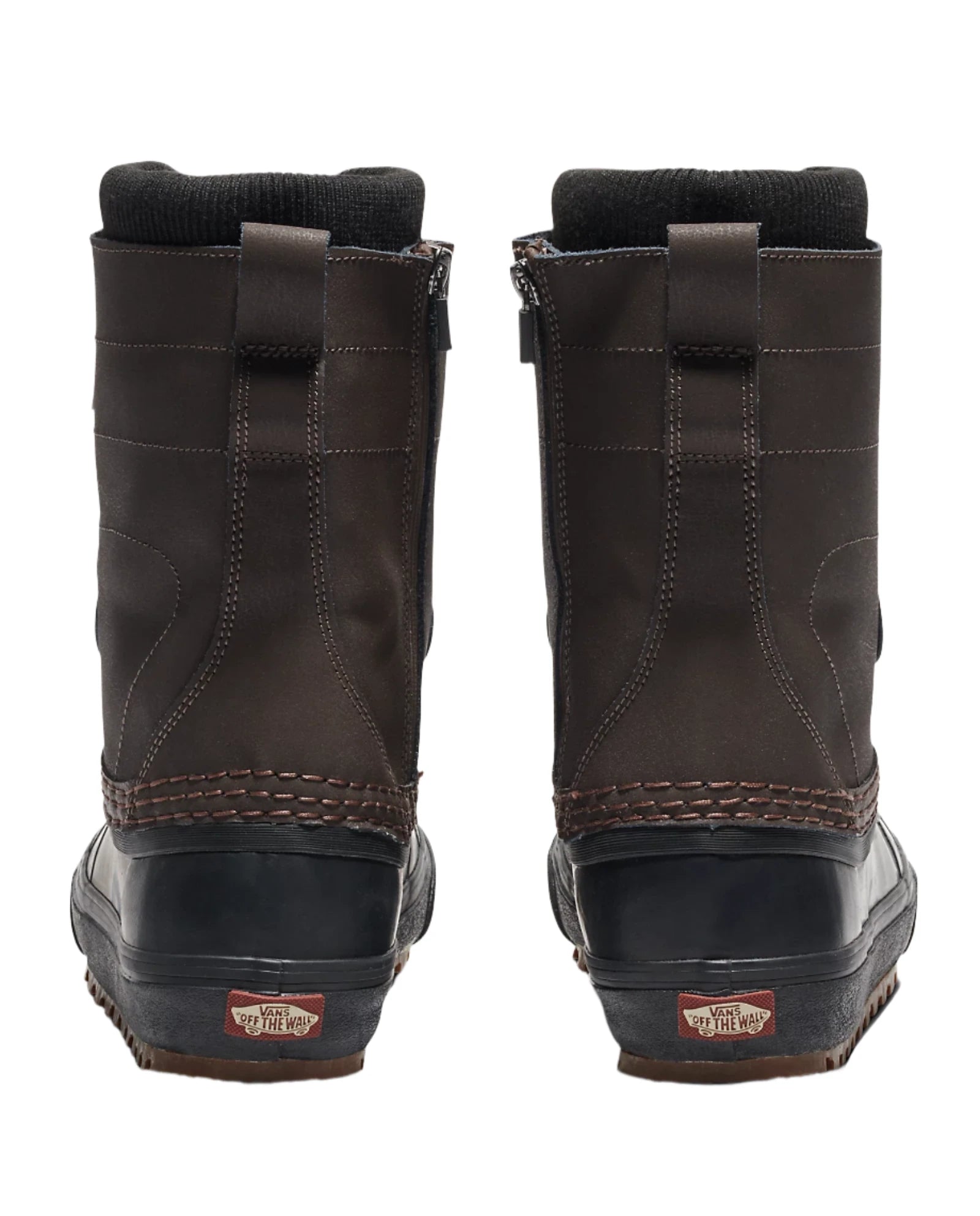 VANS Standard Zip Snow MTE Boot - Waterproof Winter Hiking Boots for Men & Women, Brown/Black - Perfect for Snowy Trails, Outdoor Adventures & Cold Weather Activities