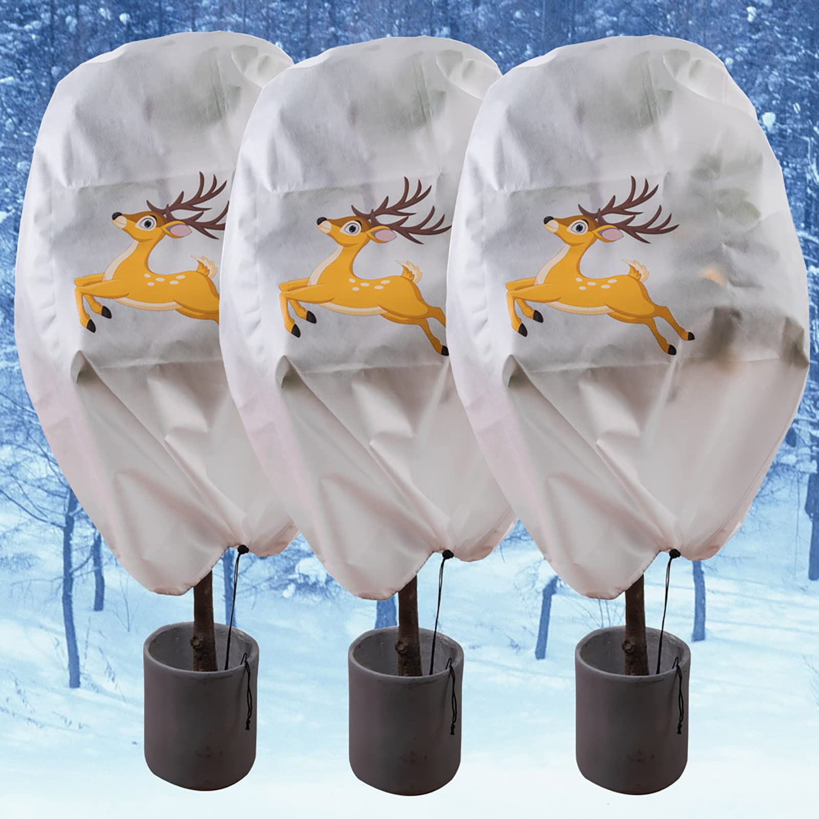 3 Pack Winter Plant Covers 31.5