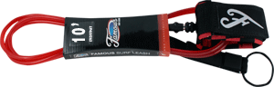 Premium 10-Foot Red Dog Leash for Everyday Walking - Strong Durable Nylon with Comfortable Handle - Perfect for Large Dogs, Hiking, Jogging & Outdoor Adventures