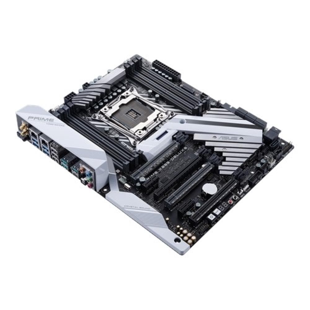 ASUS PRIME X299 DELUXE Motherboard - Intel LGA 2066 Socket, ATX Form Factor, DDR4 Support | Perfect for High-End Gaming PCs, Workstations & Content Creation