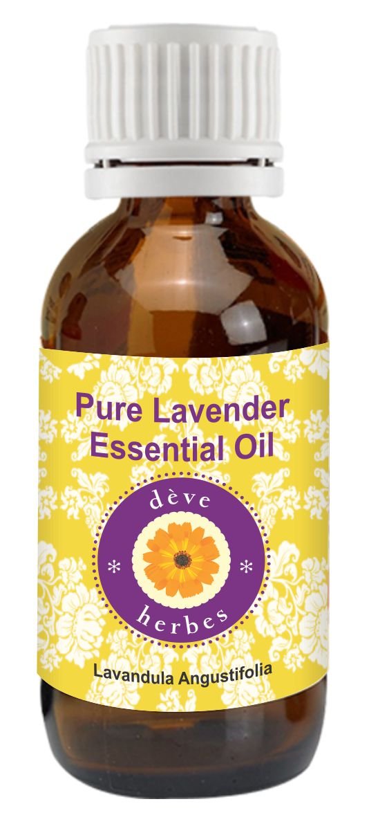 Pure Lavender Essential Oil 15ml - 100% Natural Steam Distilled (Lavandula Angustifolia) for Aromatherapy, Relaxation & Skin Care | Deve Herbes Brand