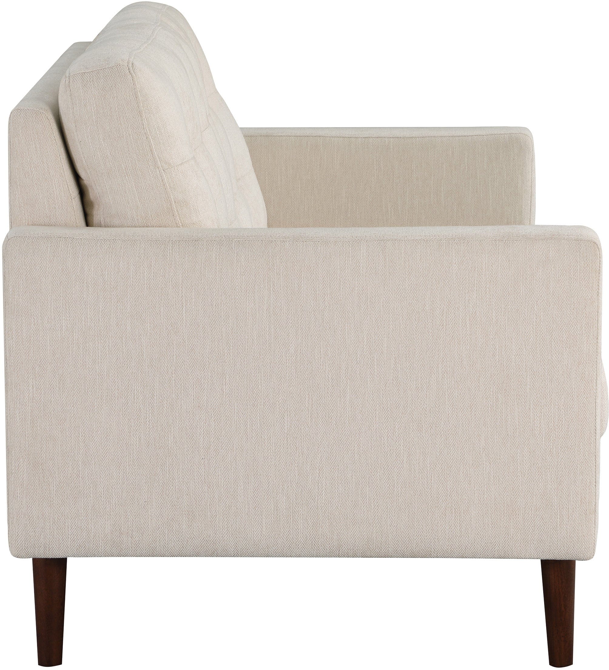 Office Star Grayburn Mid Century Loveseat [GYB52] - Modern Small Sofa for Living Room, Office & Lounge - Comfortable 2-Seater Loveseat for Home Decor