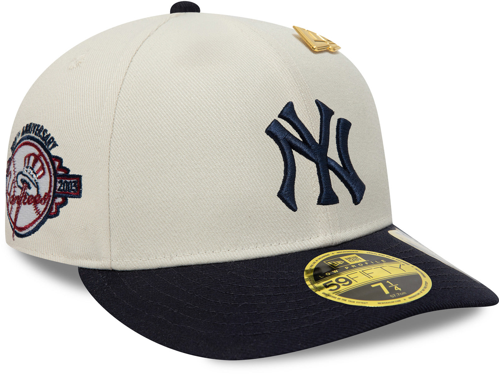 New York Yankees New Era 59Fifty LP Pin Baseball Cap - Official MLB Fitted Hat for Men & Women - Perfect for Baseball Games, Streetwear & Sports Fans