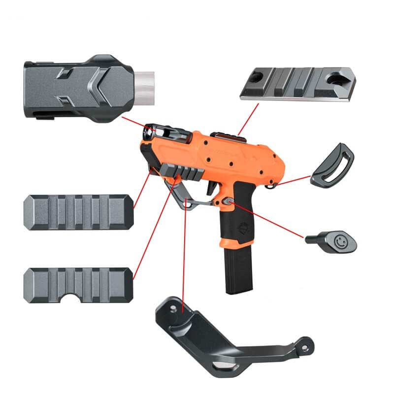 Upgraded Metal Replacement Parts for Worker Nightingale - Durable & High-Performance Accessories for Airsoft & Tactical Gear Maintenance