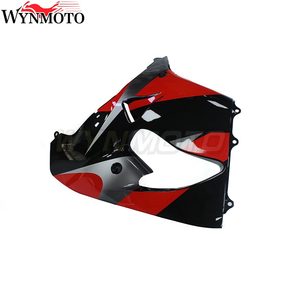 Kawasaki ZX-9R 2002-2003 Motorcycle Fairing Kit - Red & Black ABS Plastic Bodywork | Perfect Fit Replacement for ZX9R 02-03 Models | Ideal for Racing, Street Riding & Bike Restoration