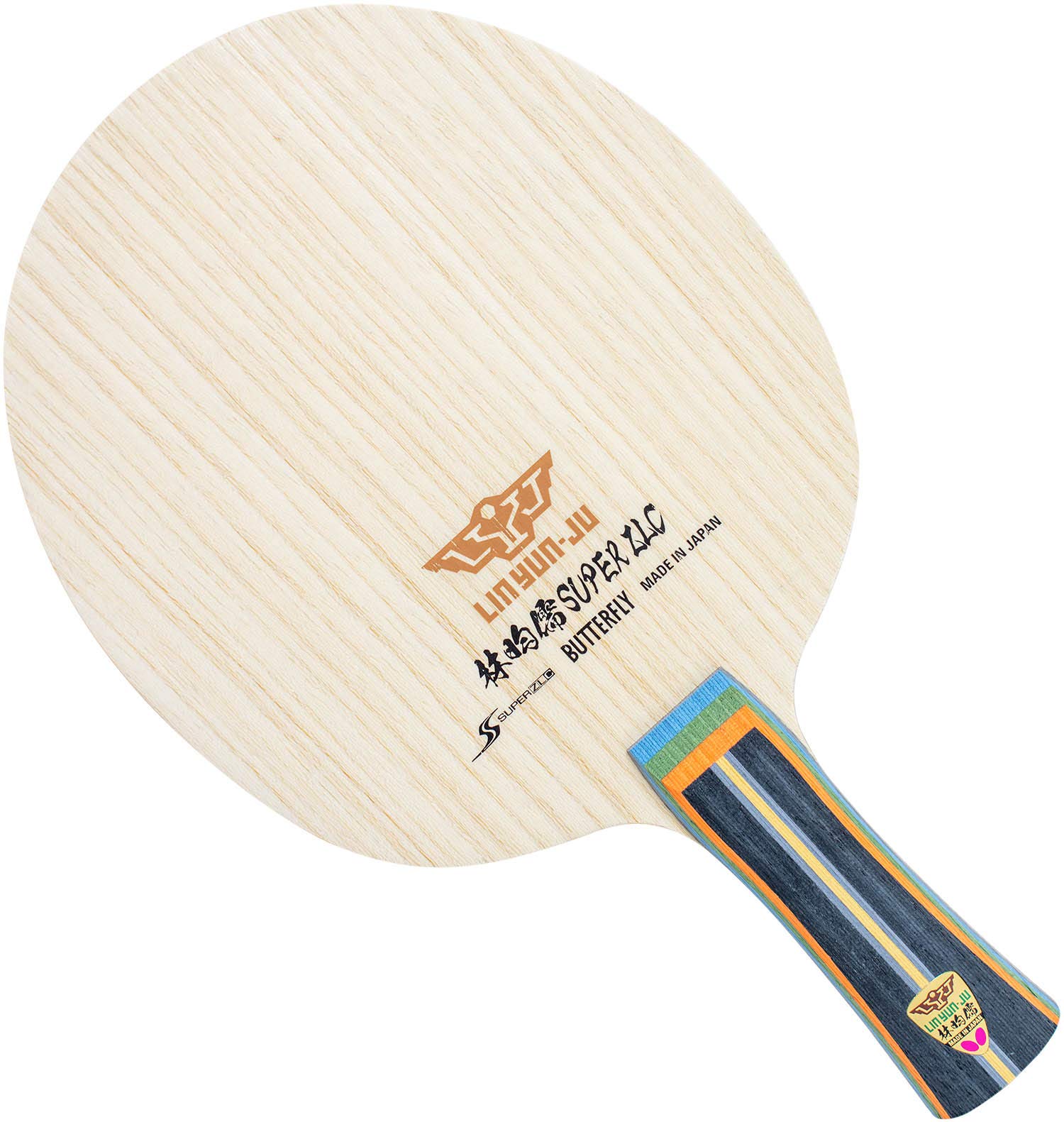 Butterfly Lin Yun-Ju Super ZLC Table Tennis Racket - Professional Carbon Fiber Blade with AN/FL/ST Handles - High-Performance Ping Pong Paddle for Competitive Play - Made in Japan - Perfect for Tournament Matches & Advanced Training Sessions