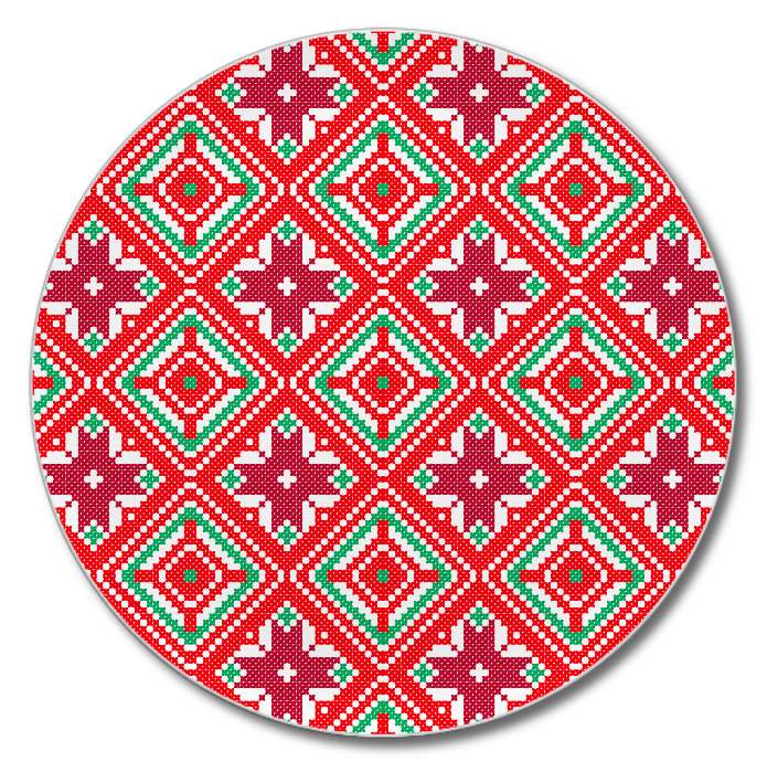 Exuberance #210 Polymer Dinner Plates - Elegant & Durable Melamine Plates for Restaurants, Catering, and Home Dining