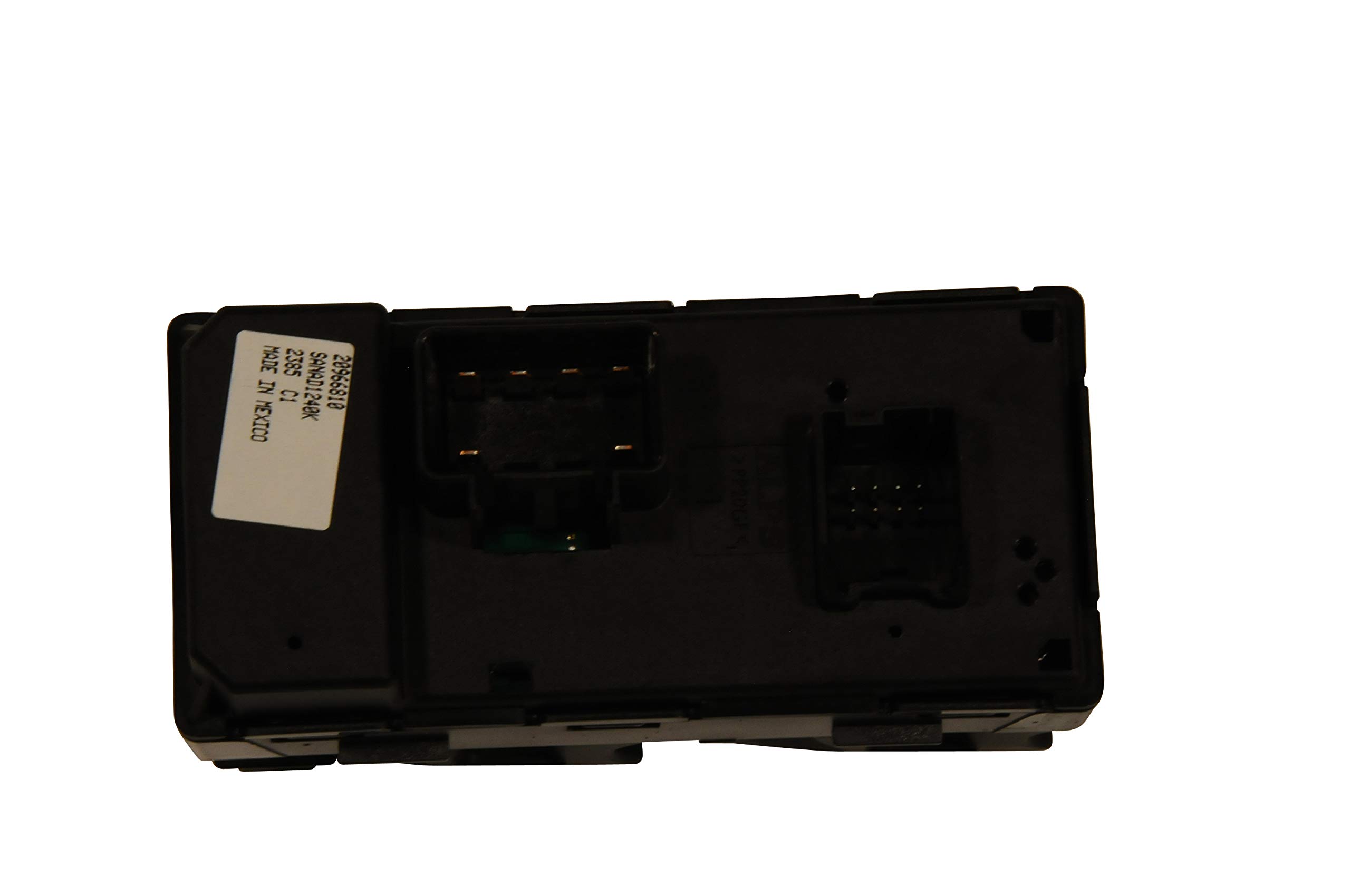 GM 20966810 Front Side Window Switch with Side Window Lockout & Module - Power Window Control for Chevy/GMC Trucks & SUVs - Driver Side Master Switch Replacement for Smooth Window Operation