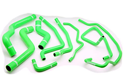 Radiator Coolant + Heater -Green -with Clamp