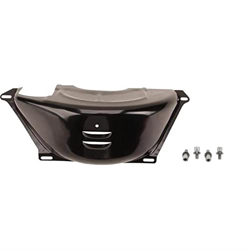 GM TH350/TH400 Flywheel Cover - Steel Black for Chevy Engines - Transmission Protection