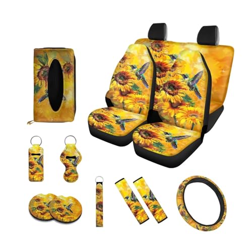 Sunflower Hummingbird Yellow
