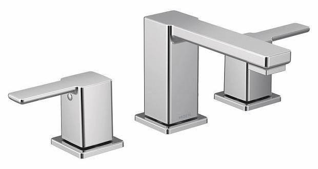 Moen TS6721 90 Degree Widespread Bathroom Faucet Trim in Chrome - Perfect for Modern Bathroom Vanities and Sink Upgrades