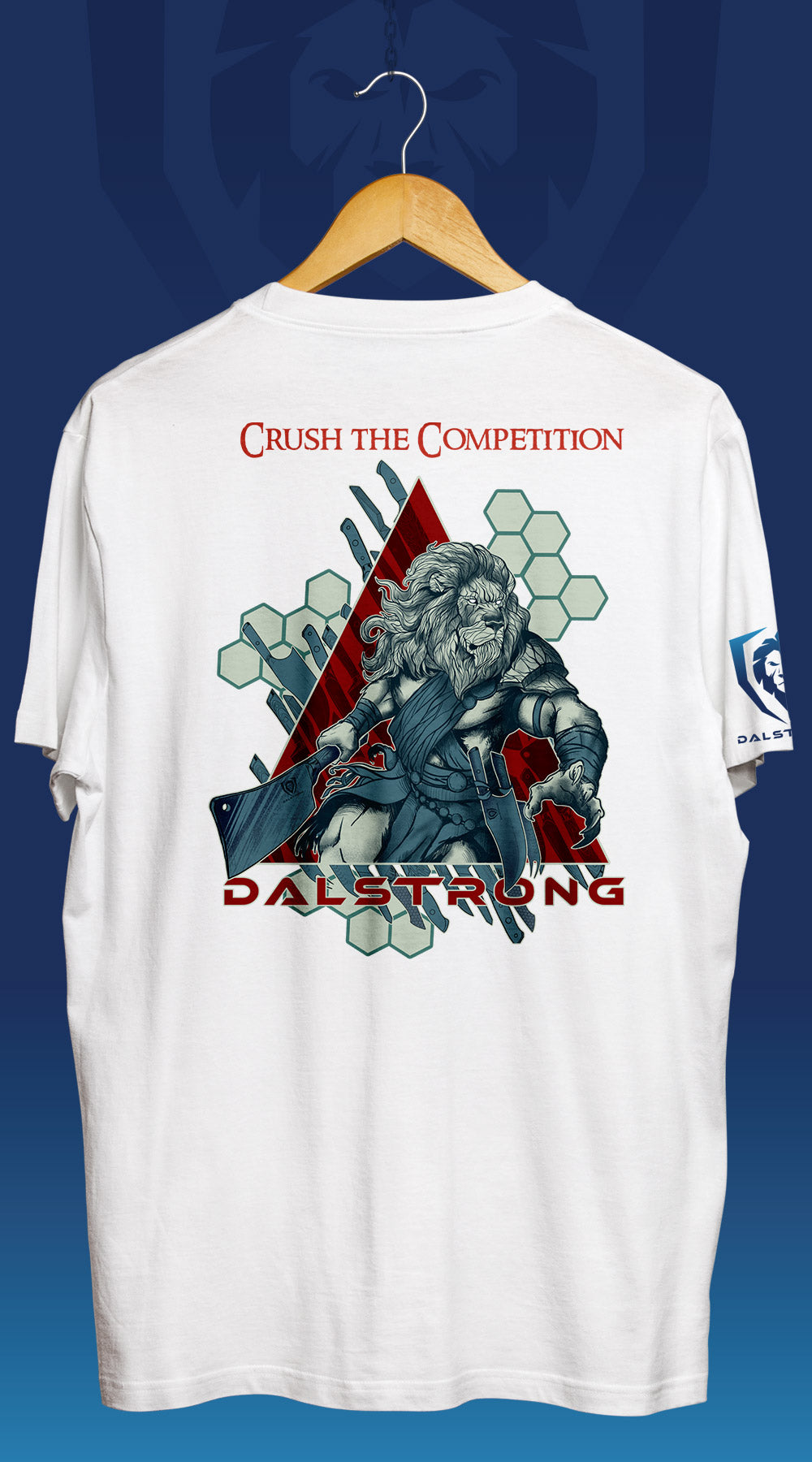 Lionheart Graphic T-Shirt for Men - Comfortable Cotton Crewneck Tee - Perfect for Casual Wear, Gym & Street Style