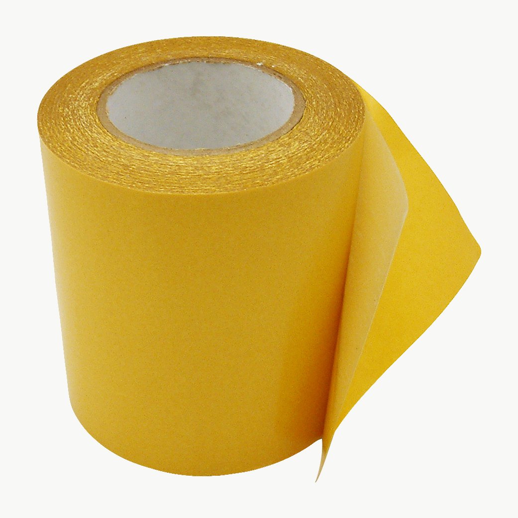 JVCC Double-Sided PVC Tape with Strong Adhesive - 6 Inch x 36 Yards Clear Heavy Duty Mounting Tape for Crafts, DIY Projects, Home Decor, Signage and Automotive Applications (DC-4420LB)
