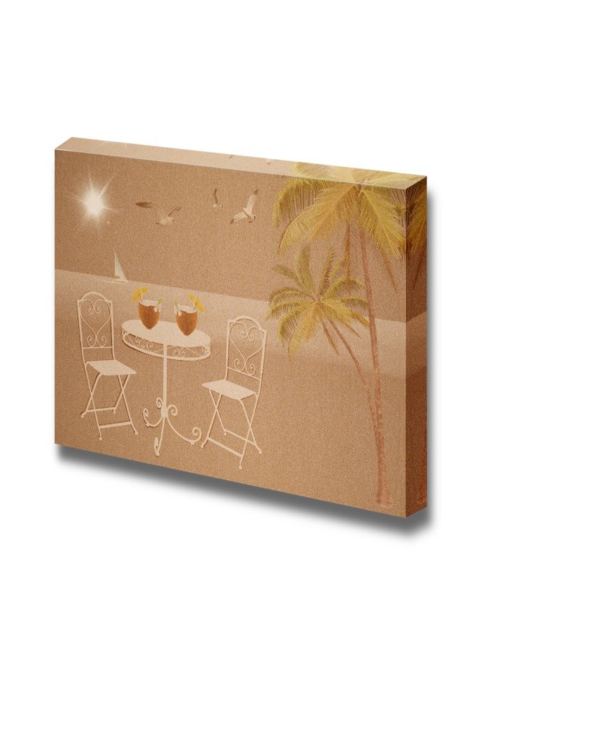 Beach Vacation Canvas Wall Art - 12