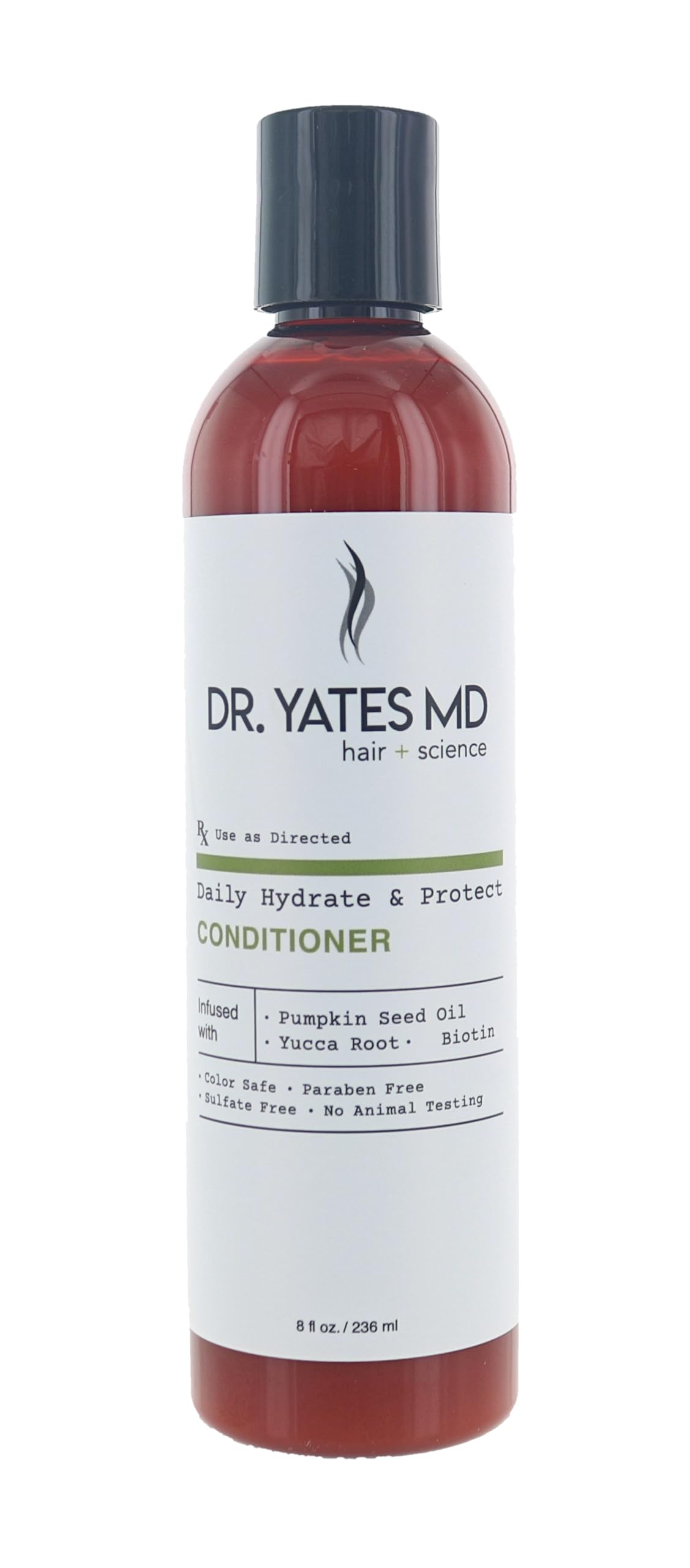 Dr. Yates MD Hydrating Conditioner - Moisturizing Hair Treatment for Fuller, Thicker Hair (8 oz) | Deep Hydration for Dry, Damaged Hair - Perfect for Daily Use & Salon-Quality Results