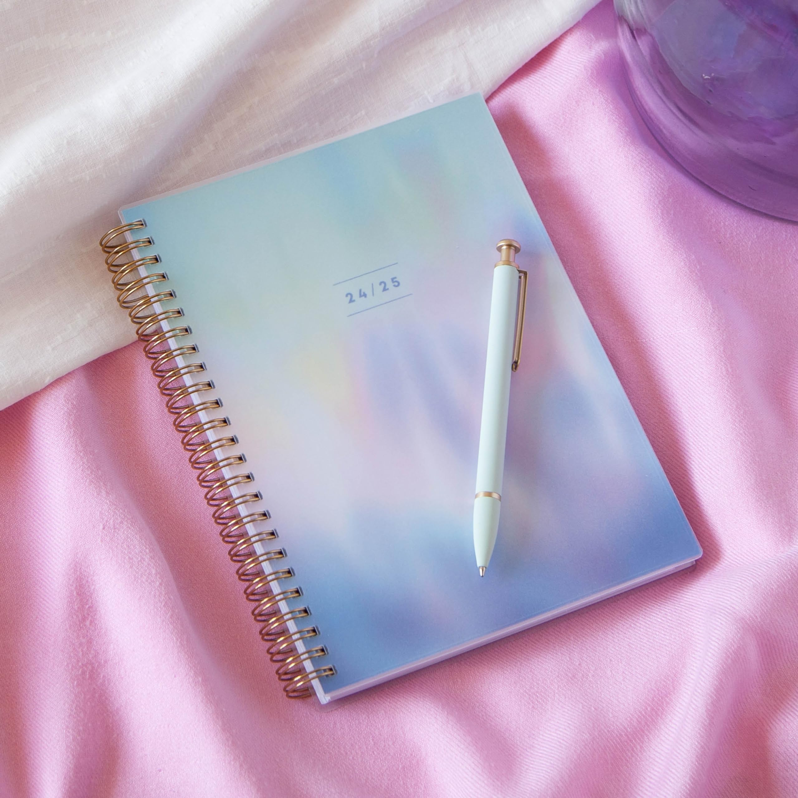 Blue Sky 2024-2025 Academic Planner - Weekly & Monthly Wirebound Organizer, 5
