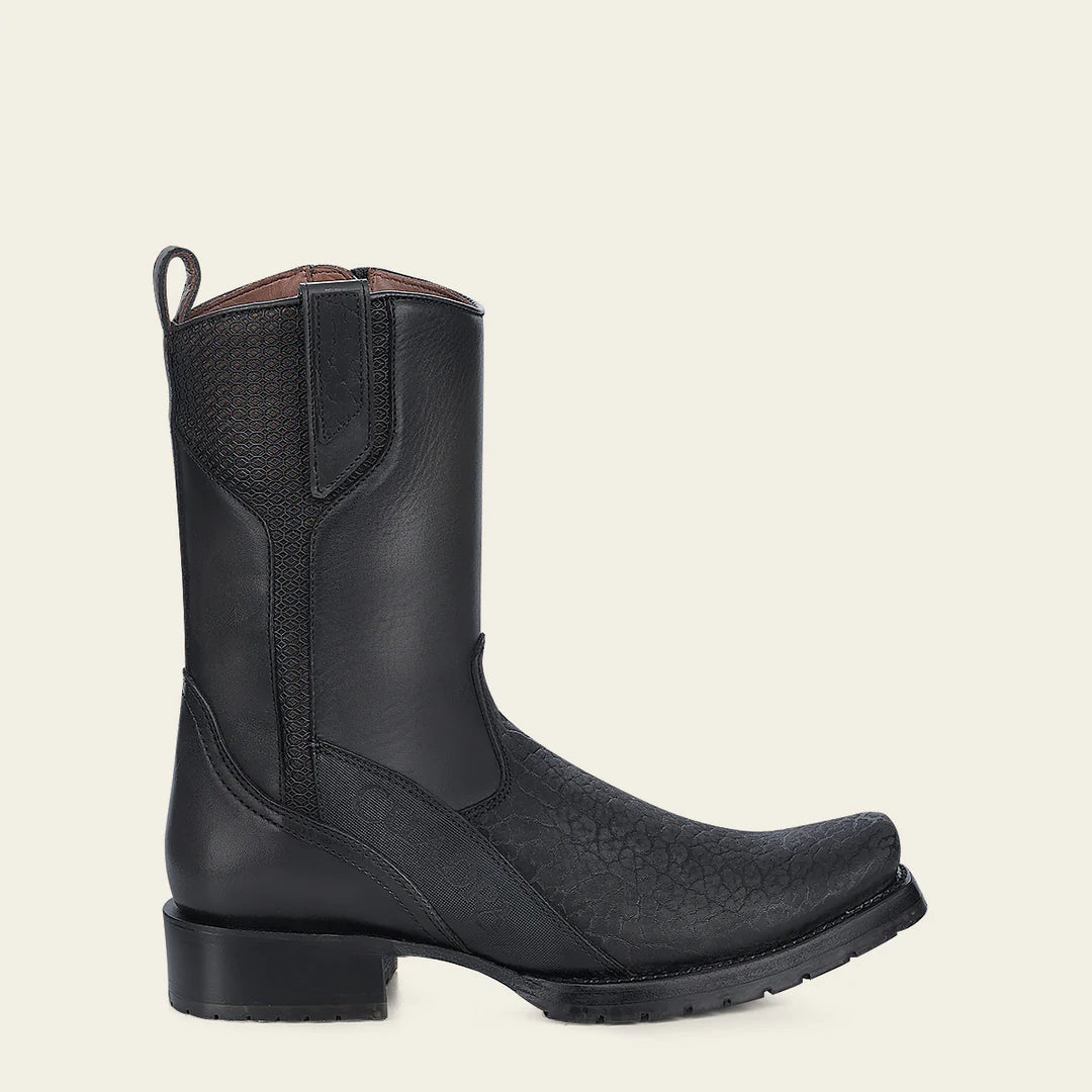 1J3HTC Men's Cuadra Oxford Dress Cowboy Boots - Genuine Leather Bull Neck Western Boots for Riding, Country Style & Casual Wear