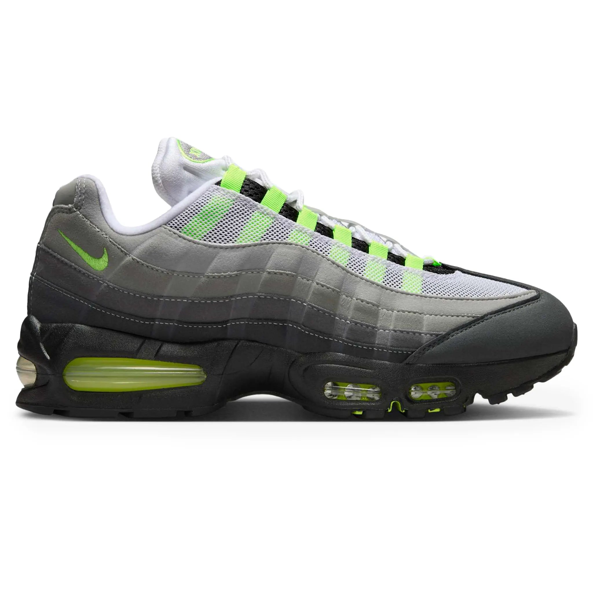 Nike Air Max 95 OG Big Bubble Neon Sneakers (2025) - Men's Running Shoes for Jogging, Gym Workouts & Streetwear Fashion