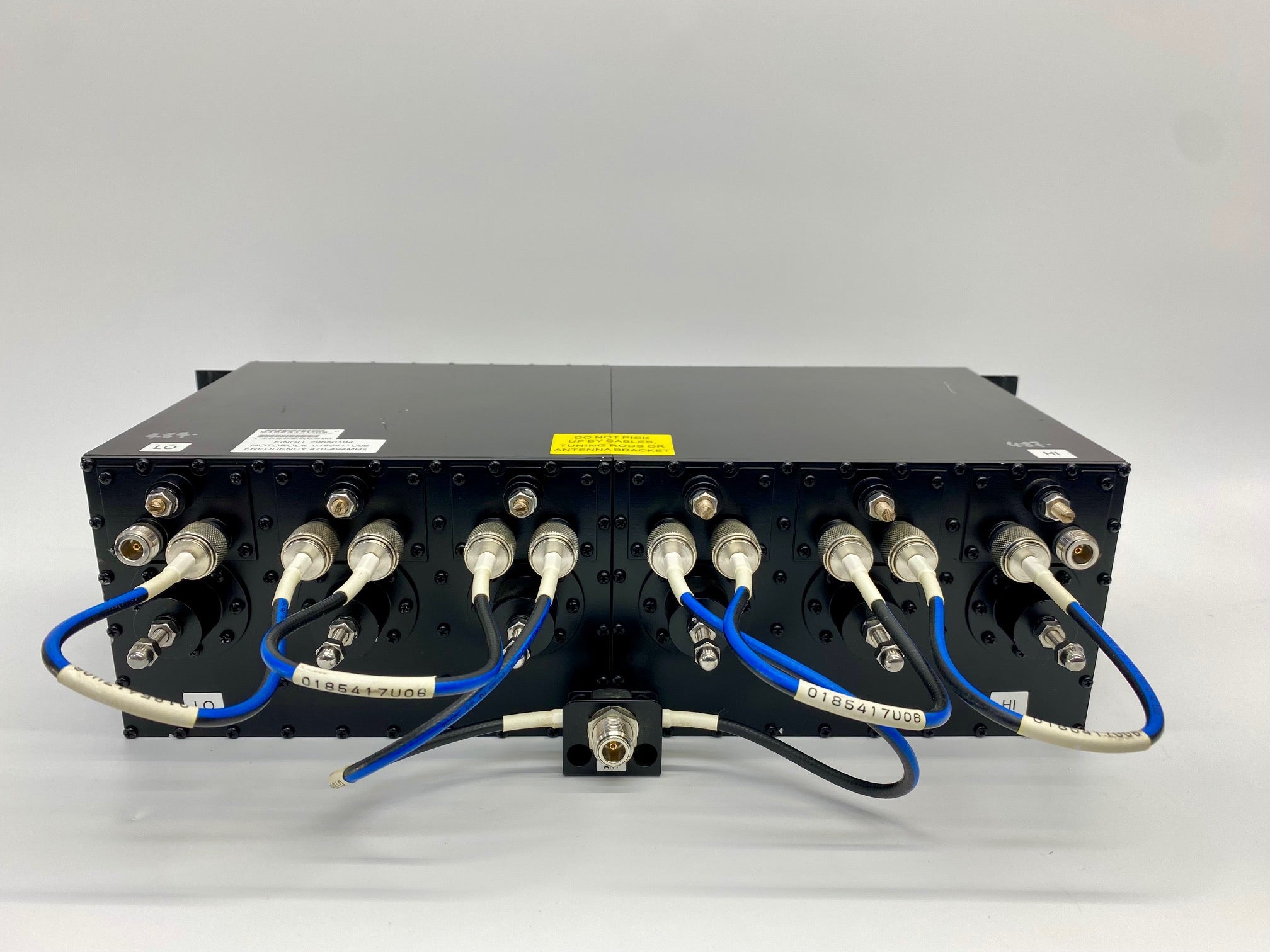 Motorola 0185417U06 UHF Duplexer 470-490 MHz for Two-Way Radio Communication - Ideal for Public Safety, Commercial & Industrial Use