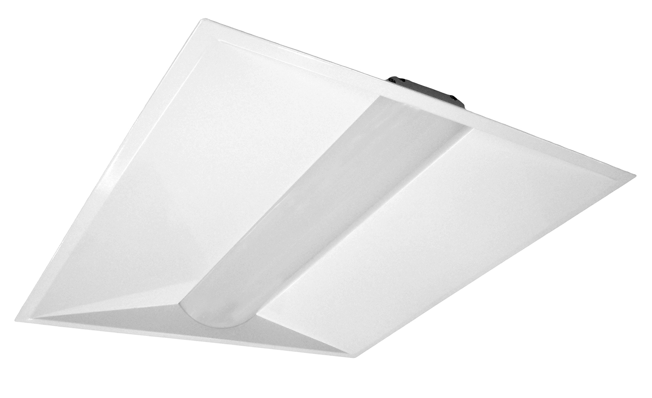 NICOR Lighting 2x2 Ft LED Retrofit Ceiling Troffer Kit with Precision Engineered Diffuser (T3R-22-S-MV-40) - Energy Efficient Office Lighting Solution for Commercial Spaces & Drop Ceilings