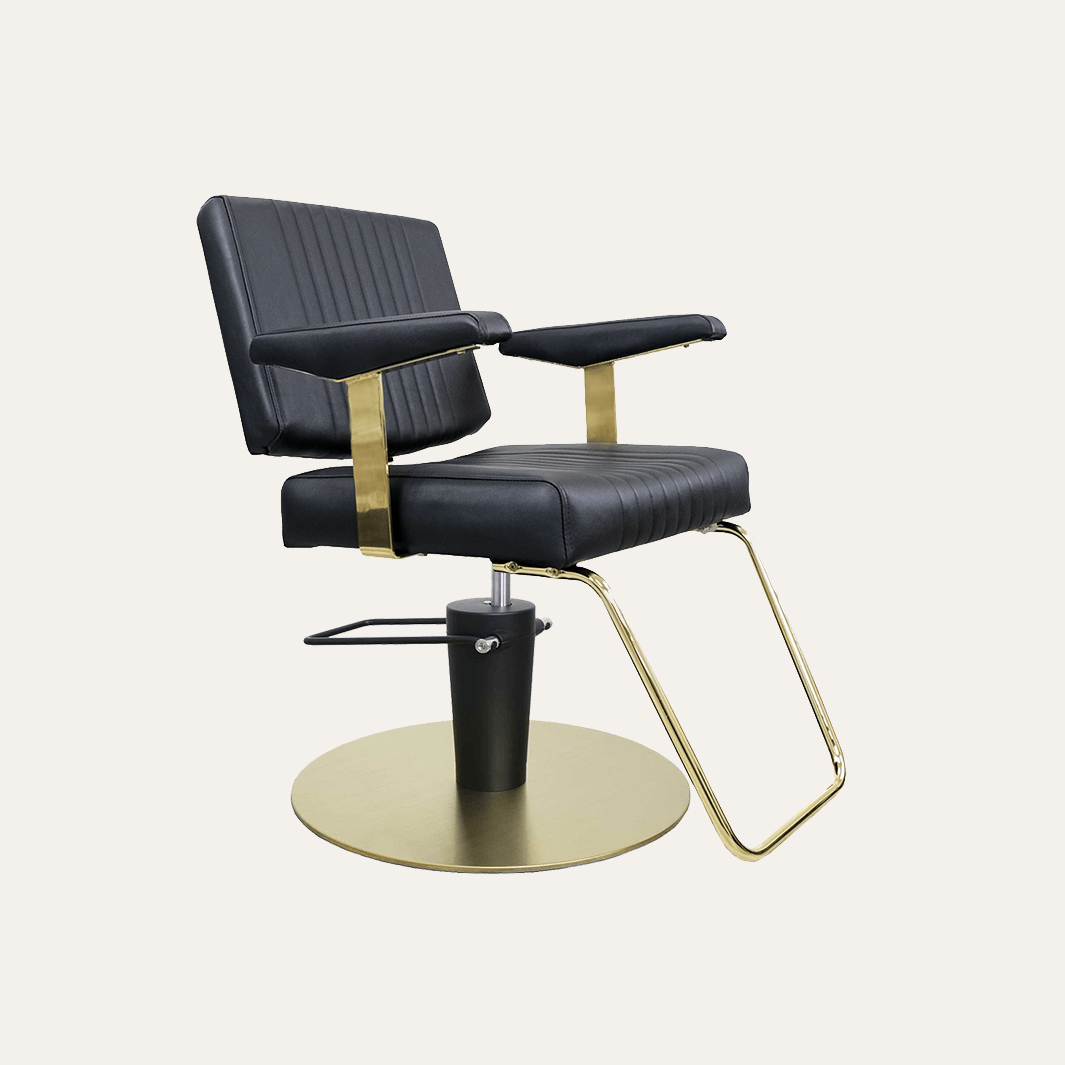 ATHENA Professional Salon Chair - Adjustable Hydraulic Styling Chair for Hairdressers & Barbers - Perfect for Salons, Barber Shops & Home Use