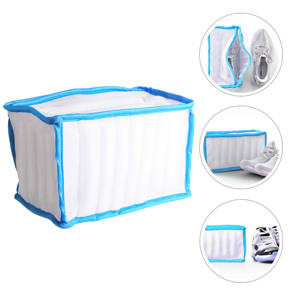 **Mesh Laundry Bags for Shoes - Portable Washing Machine Bags, Sneaker Protector with Padded Net - Perfect for Travel, Gym & Home Use**