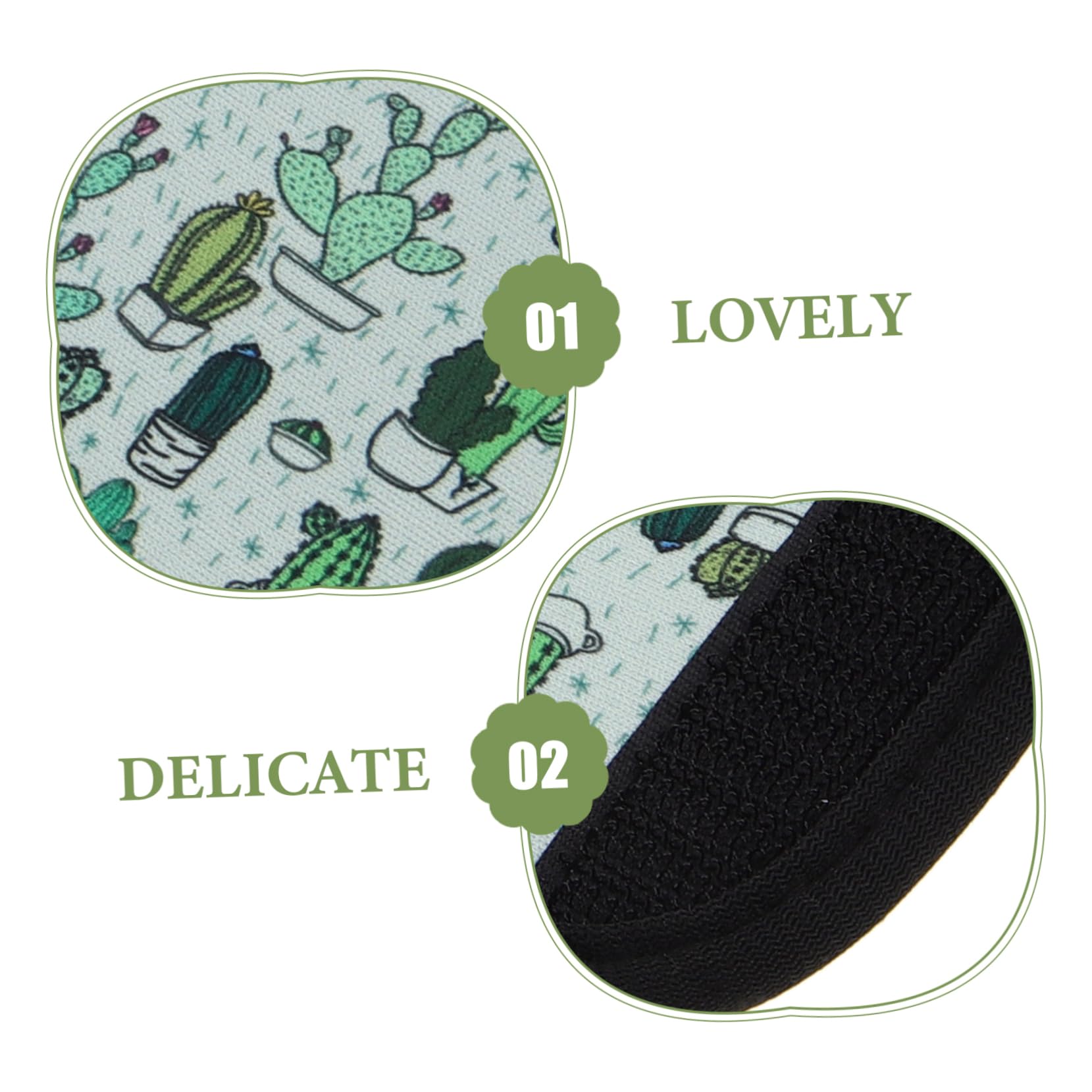 GOOHOCHY Polyester Luggage Handle Grip Sleeve - Durable Bag Wrap & Identifier for Travel, Airport, and Commuting