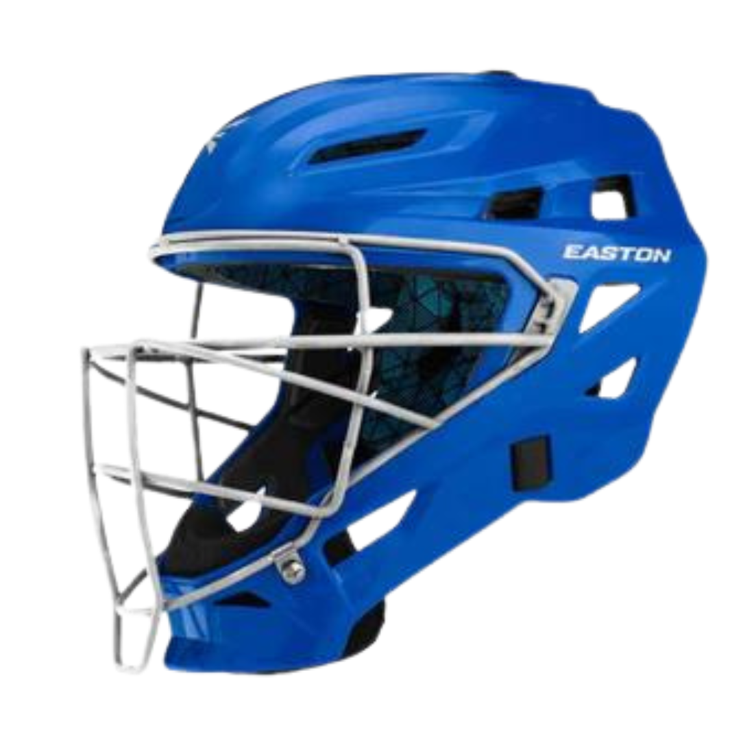 Easton Gametime Catcher's Helmet - Baseball & Softball Protective Gear for Youth & Adult Players - Perfect for Games, Practices & Training Sessions