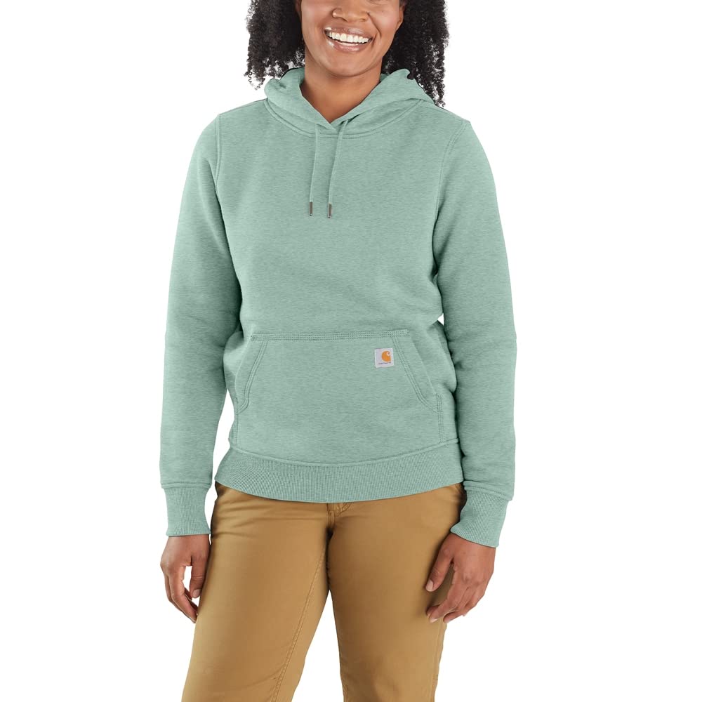 Carhartt Women's Relaxed Fit Midweight Sweatshirt | Soft Fleece Pullover Hoodie for Work & Outdoor Activities | Comfortable Casual Wear for Women