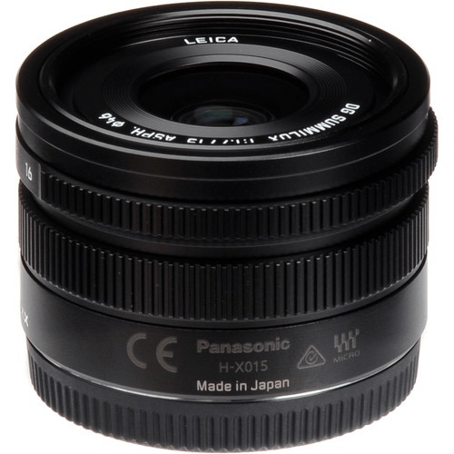 Panasonic Lumix G Leica DG Summilux 15mm f/1.7 ASPH Lens - Fast Prime Lens for Micro Four Thirds Cameras | Perfect for Portrait, Street & Low Light Photography