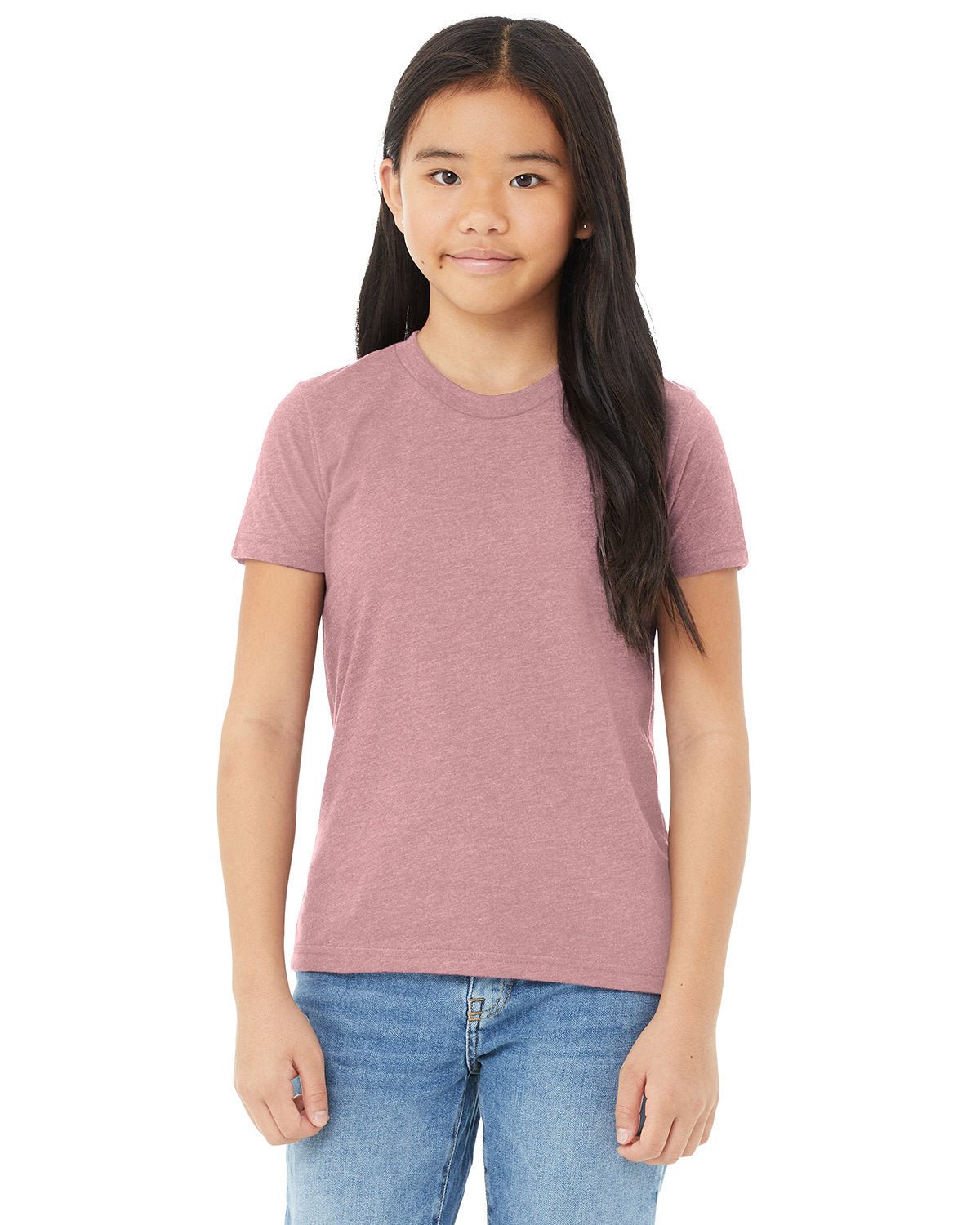 Bella + Canvas 3001YCV Youth CVC Jersey T-Shirt | Soft Cotton Blend Tee for Kids | Perfect for School, Sports & Everyday Wear